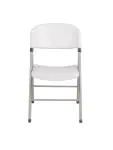 Opklapbare stoel - 2 stuks - Wit - H 81 x 49 x 50 CM - Staal/Polypropylene - Bolero - CE692 CE692 €155.99 Kunststof stoelen