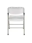 Opklapbare stoel - 2 stuks - Wit - H 81 x 49 x 50 CM - Staal/Polypropylene - Bolero - CE692 CE692 €155.99 Kunststof stoelen