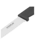 Tomatenmes - Zwart - H 1.5 x 1.8 x 20.5 CM - RVS - Hygiplas - CF897 CF897 €3.59 Keukenmessen