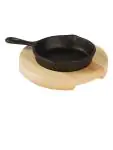 Onderzetter serveerpan - Ø 11.5 x H 2 CM - Heveahout - Olympia - GJ552 GJ552 €5.59 Gietijzeren pannen