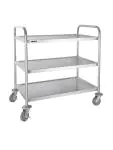 Serveerwagen - 3 niveaus - Large - H 94 x 53.7 x 87.5 CM - RVS - Vogue - F995 F995 €152.99 Serveerwagens