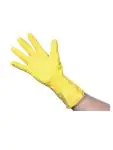 Handschoenen - Geel - Latex - Jantex - CD793 CD793 €2.39 Schoonmaak handschoenen