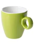Espressokop - 6.5 CL - 6 Stuks - Lichtgroen - Maastricht Porselein - Bart Colour Cafe - 531369 W531369 €35.70 Bekers en kopjes