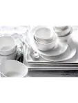 Schaal - 13 x 10 CM - 6 Stuks - Wit - Maastricht Porselein - Lux - 515728 W515728 €51.06 Schalen