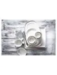 Schaal - 13 x 10 CM - 6 Stuks - Wit - Maastricht Porselein - Lux - 515728 W515728 €51.06 Schalen
