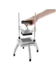 Groentesnijder - 9.5 mm - Groen - H 47 x 25.3 x 25.3 CM - Aluminium/RVS - Vogue - DB345 DB345 €116.04 Groentesnijmachine / cutter