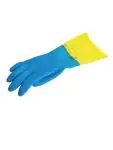 Werkhandschoenen - Waterdicht - Geel/Blauw - Mapa - FA296-L FA296-L €4.09 Schoonmaak handschoenen