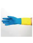 Werkhandschoenen - Waterdicht - Geel/Blauw - Mapa - FA296-L FA296-L €4.09 Schoonmaak handschoenen