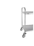 Serveerwagen - 2 niveaus - Medium - H 81 x 85.5 x 45.5 CM - RVS - Vogue - F997 F997 €147.99 Serveerwagens