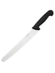 Bakkersmes - Zwart - H 3.5 x 3.5 x 38.5 CM - RVS - Hygiplas - CF895 CF895 €10.39 Keukenmessen