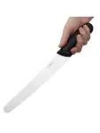 Bakkersmes - Zwart - H 3.5 x 3.5 x 38.5 CM - RVS - Hygiplas - CF895 CF895 €10.39 Keukenmessen
