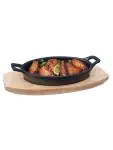 Bistro Serveerpan - H 5.5 x 17 x 12 CM - 1 KG - Gietijzer - Zwart - 861512 861512 €11.90 Presentatie