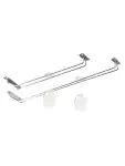 Glazen-Ophangrek - 14.5 x 46 CM - 0.33 KG - 40.5 CM - RVS - 705448 705448 €4.95 Glasophangrek