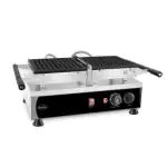 Draaibaar Wafelijzer 4St Brusselse Wafel - Tafelmodel 7540.0075 €268.00 Wafelijzers