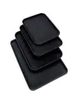 Dienblad - Antislip - Zwart - B 40.5 x D 30.5 CM - G-Line 77069 €6.95 Buffetdienbladen