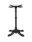 Onderstel Klassiek - 4 Teens - Zwart - Gietijzer - Ø 54 x H 72 CM - G-Line 27318 €49.95 Horeca tafelonderstellen