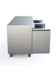Koelwerkbank - 4-Deurs - 461 Liter - RVS - 230V - H 85 x B 223 x D 70 CM - G-Line 71353 €999.00 Koelwerkbanken