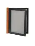 Menumap - A4 - Zwart - H 32 x 26 x 2 CM - Hout - Securit - H735 H735 €16.09 Presentatie