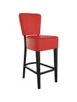 Barkruk Napels - Met Rugleuning - Rood - G-Line HW-019095 €75.95 Horeca barkrukken