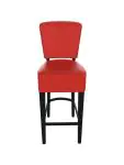 Barkruk Napels - Met Rugleuning - Rood - G-Line HW-019095 €75.95 Horeca barkrukken