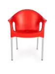 Terrasstoel Zazi - Stapelbaar - Rood - G-Line HW-61254 €28.95 Terrasstoelen