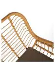 Terras Loungebank Janeiro - Naturel - Rattan - G-Line HW-60963 €159.95 Terrasstoelen