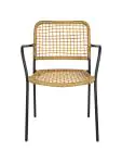 Terrasstoel Dinner - Rattan - Stapelbaar - Naturel - G-Line HW-60972 €34.95 Terrasstoelen