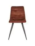 Stoel - Jelle - Velours - Rust - G-Line 85229 €64.95 Metaal stoelen