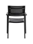Terrasstoel Palermo - Stapelbaar - Zwart - G-Line HW-141204 €34.95 Terrasstoelen