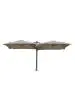 Parasol - 4-Delig - Beschermhoes - Taupe - 4 x B 250 x D 250 CM - G-Line