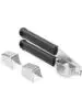Knoflookpers - Polypropyleen RVS - H 7.5 X 2.5 X 18 CM - Hendi - 856123