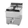 Friteuse - H 40.5 x 28.7 x 46.9 CM - 10 KG - 220 - 240 V - 3250 W - RVS - 8 Liter - Elektrisch - Caterchef - 688808