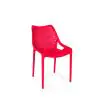 Terrasstoel Bea - Stapelbaar - Rood - Kunststof - G-Line