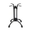 Tafelonderstel / Tafelpoot - 4 Teens - Zwart - Aluminium - G-Line
