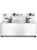 Friteuse Mastercook - 2 x 8 L - RVS 180 - H 34.5 X 45.5 X 60.5 CM - Hendi - 207307