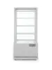 Koelvitrine - 78 Liter - Wit - Tafelmodel - Display Kast - 3 Schappen - Hendi - 233641