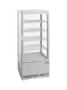 Koelvitrine - Digitale Temperatuurregeling - Kunststof - 98 Liter - 230V - H 111 x B 42.8 x D 38.6 CM - Saro - 330-1012