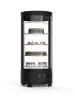 Gekoelde Gebaksvitrine - 1-Deurs - 4 Plateaus - 72 Liter - Zwart - RVS - 230V - G-Line