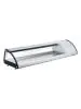 Vitrine - 1/3 GN - Gebogen Ruit - 103 Liter - RVS - 230V - H 33 x B 175 x D 45 CM - G-Line