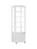 Koelvitrine - Digitale Temperatuurregeling - Kunststof - 235 Liter - 230V - H 168.9 x B 51.5 x D 48.5 CM - Saro - 330-1035