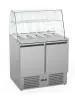 Saladette - 2-Deurs - 240 Liter - RVS - 230V - H 85 x B 90 x D 70 CM - G-Line