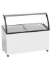 Schepijsvitrine - Glazen Deur - 8 Bakken - 500 Liter - Wit - 230V - G-Line