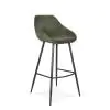 Barkruk Cordoba - Donkergroen - Ribstof - G-Line