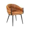 Stoel Wave - Terracotta - Velvet - G-Line