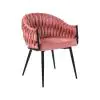 Stoel Wave - Roze - Velvet - G-Line