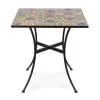 Terrastafel Spain - Keramiek - Zwart - H 72.5 x B 70 x D 70 CM - G-Line