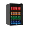 Koelkast Mini - 115 Liter - 1-Deurs - Glazen Deur - Statisch - Zwart - G-Line