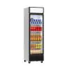 Koelkast - 360 Liter - 1-Deurs - Glazen Deur - Geventileerd - Wit - G-Line