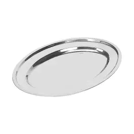 Serveerplateau - 20 x 14 CM - 0.08 KG - RVS 18/08 - Trenton International - 085520