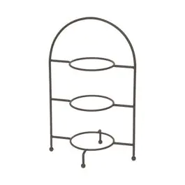 Serveerstandaard - H 26 CM - 0.51 KG - Ø21 CM - Metaal - 875150